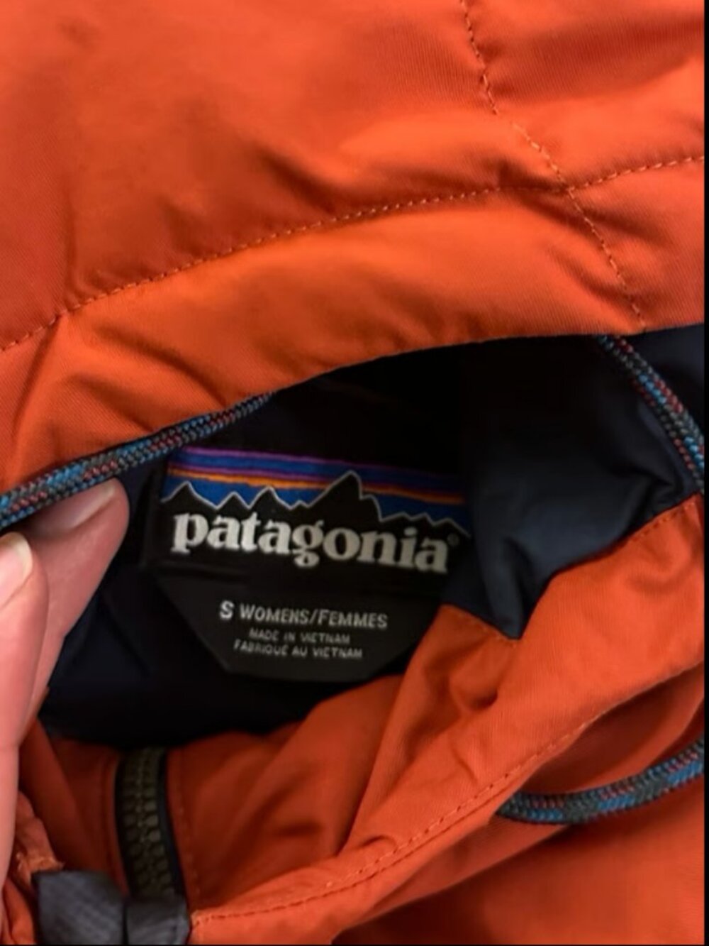 Patagonia Bivy Vest Women's Small Hooded Puffer Down - Picture 4 of 6